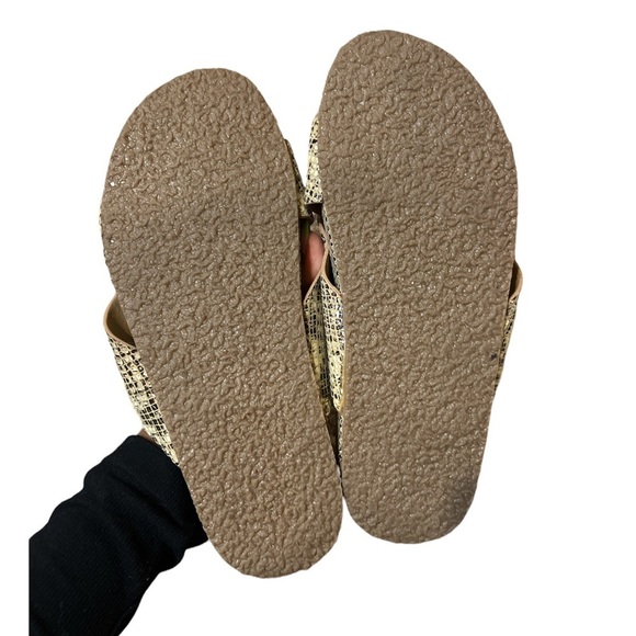 Seychelles Lighthearted Snake Print Slide Sandal Size 7 - Picture 5 of 5